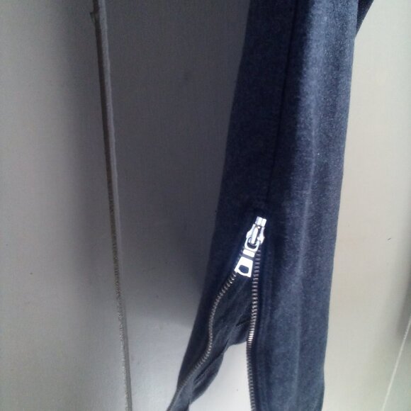 Gap Pants Cropped XL Zip Ponte Legg Lot of 2 Charcoal Gray - Picture 5 of 12